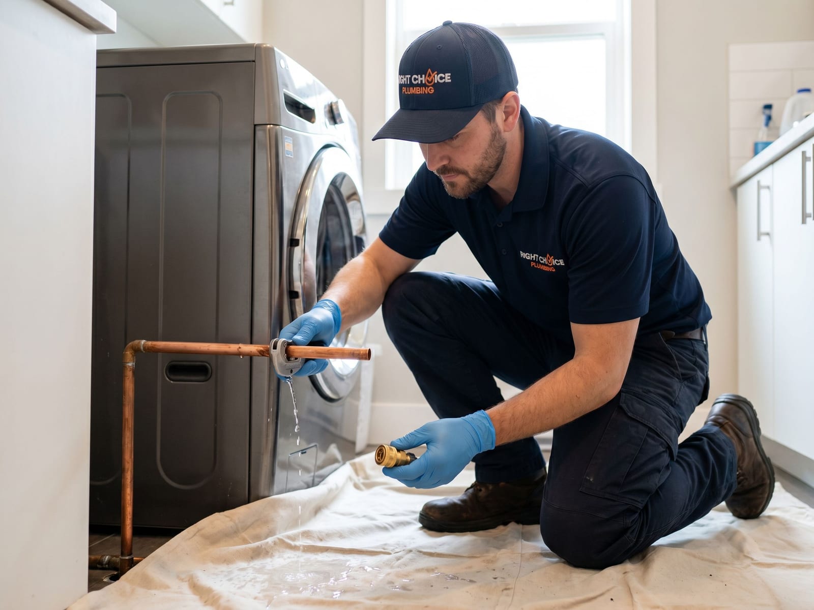 Emergency Plumber repair / installation by Right Choice Plumbing