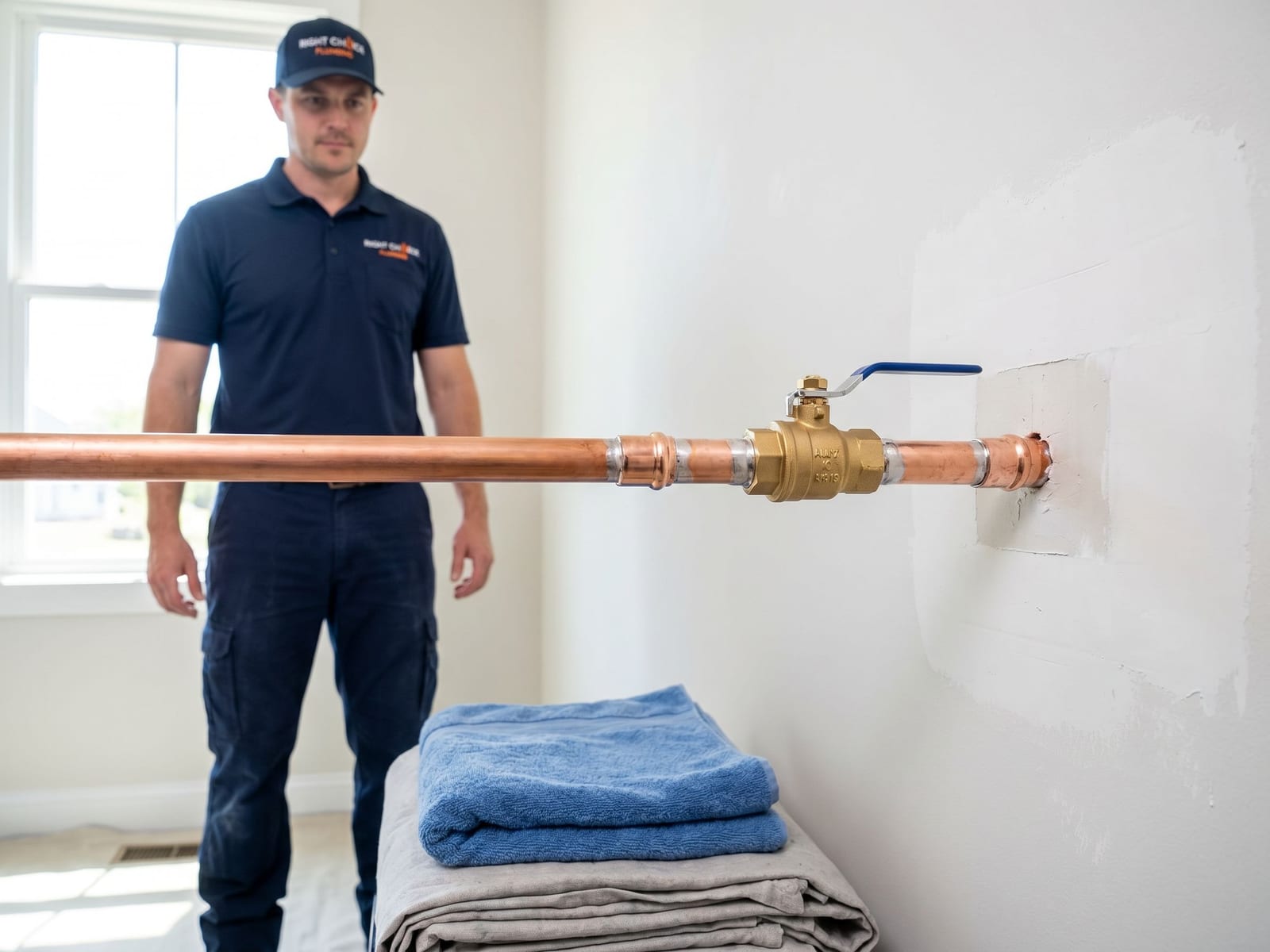 Finished emergency plumber job in a Vancouver home