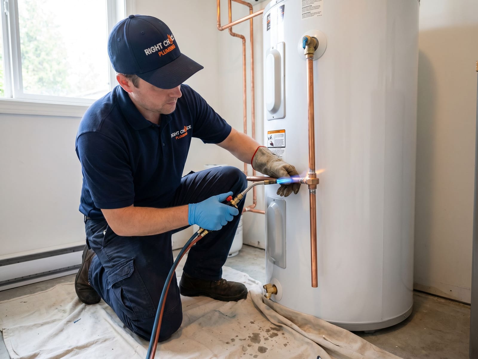 Hot Water Tank Replacement & Installation repair / installation by Right Choice Plumbing