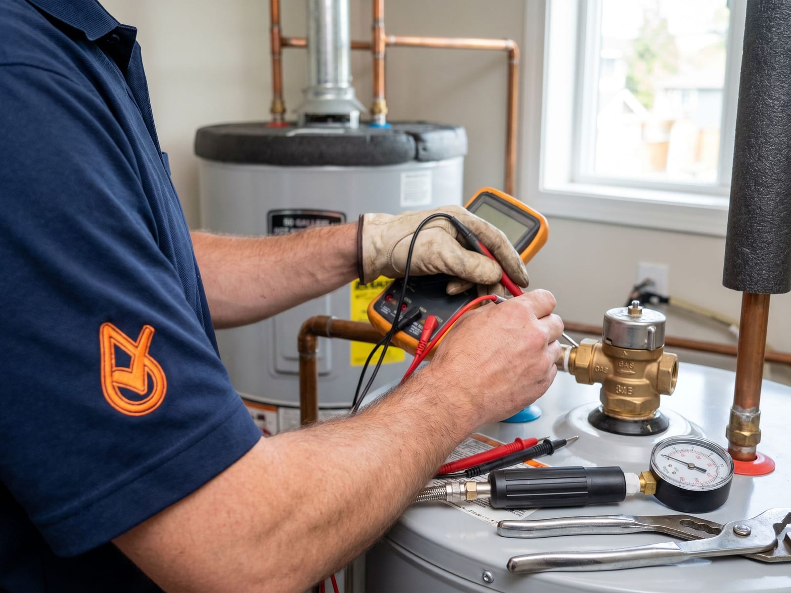 Hot Water Tank Repair diagnostic by a licensed Vancouver plumber
