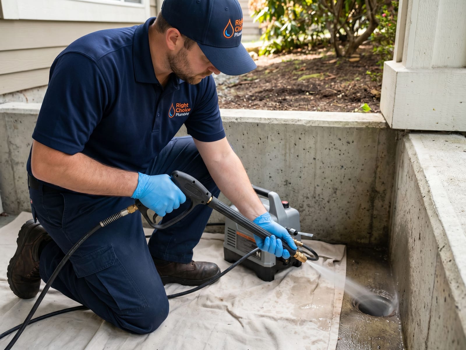 Perimeter Drainage Service repair / installation by Right Choice Plumbing