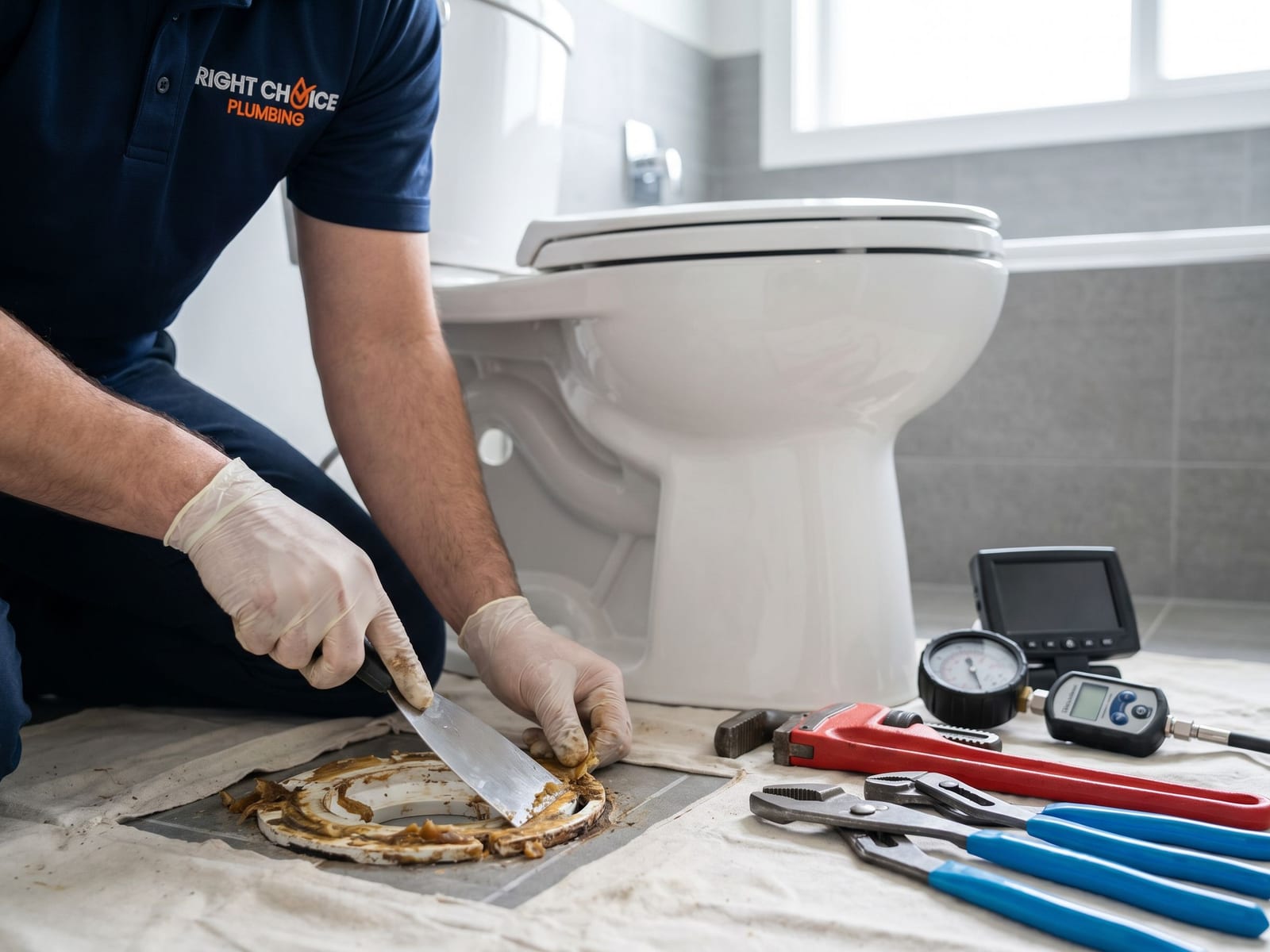 Toilet Replacement & Installation diagnostic by a licensed Vancouver plumber
